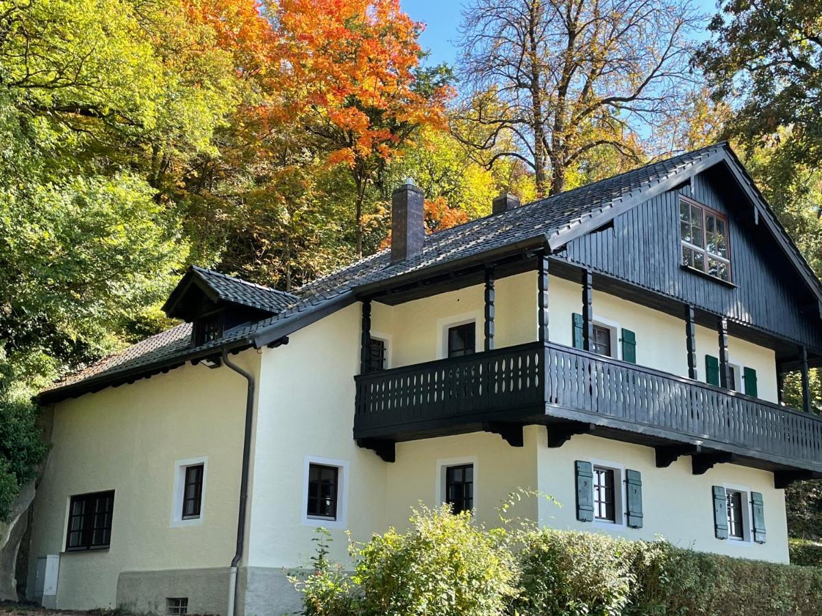 Chalet an der Donau direkt bei Regensburg Pentling Exterior foto
