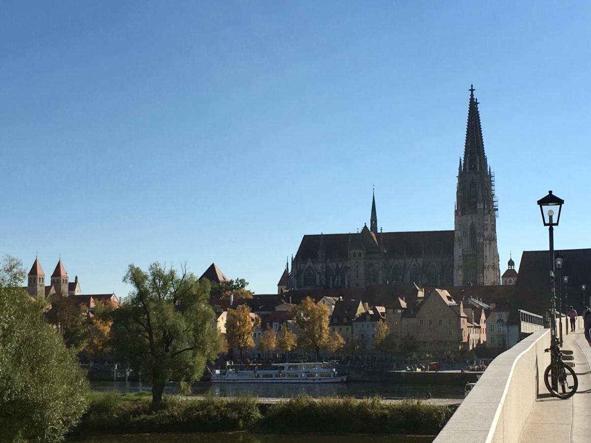 Chalet an der Donau direkt bei Regensburg Pentling Exterior foto