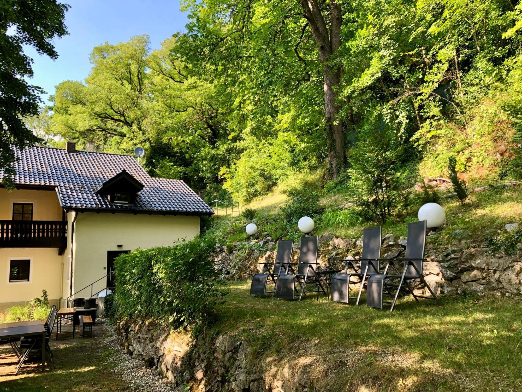 Chalet an der Donau direkt bei Regensburg Pentling Exterior foto
